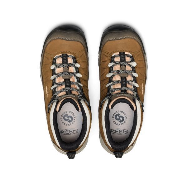 Women's Targhee IV Waterproof Hiking Boot | Coyote/Peach Fuzz