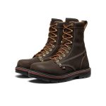 Men's Liberty 8 Waterproof 90° Heel Boot (Carbon Toe)  |  Coffee Bean/Black
