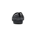 Women's Kona Leather Flip-Flop  |  Black/Vapor