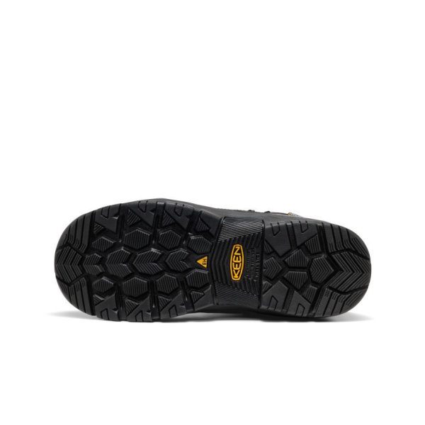 Men's Skokie Waterproof Work Boot (Soft Toe)  |  Black/Black