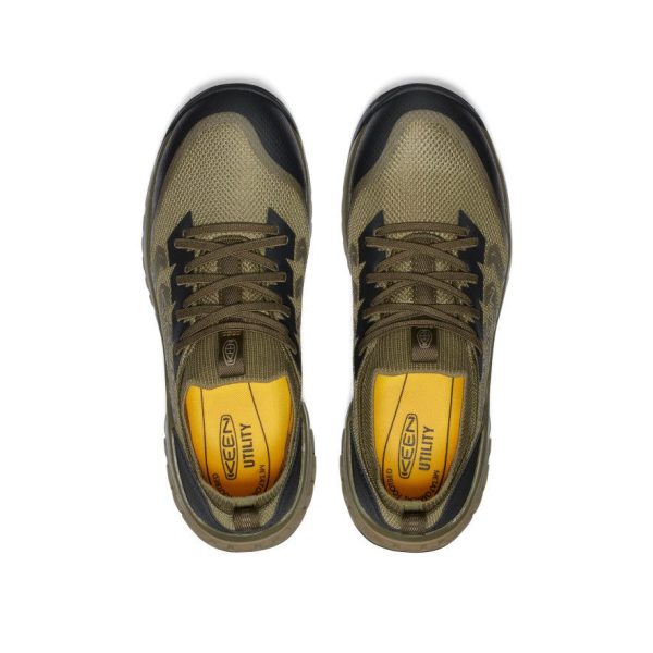 Men's Arvada Shift Work Sneaker (Carbon Toe) | Martini Olive/Black
