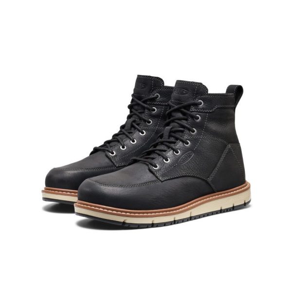 Men's San Jose 6 Boot (Aluminum Toe) | Black/Caramel Cafe