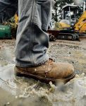 Men's Liberty 8 Waterproof 90° Heel Boot (Carbon Toe)  |  Coffee Bean/Black