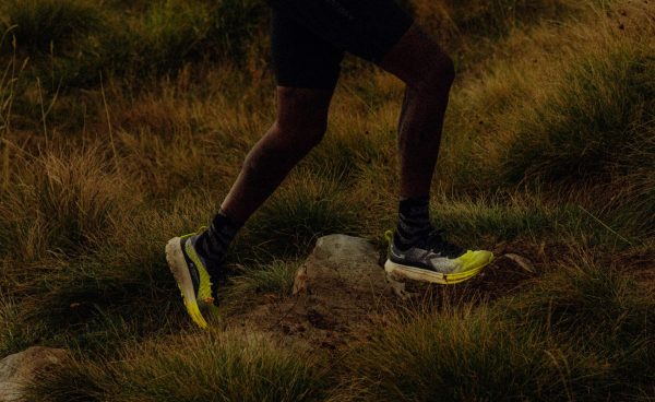Men's Seek Trail Running Shoe | Black/Evening Primrose