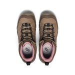 Women's Targhee IV Wide Waterproof Hiking Boot | Brindle/Nostalgia Rose