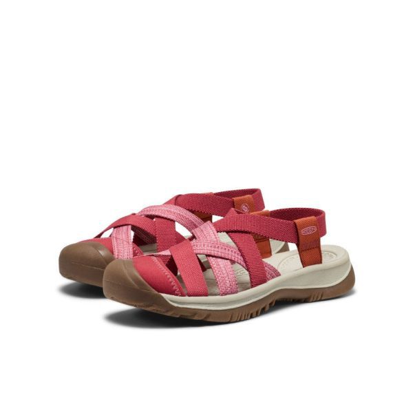 Women's Whisper Lattice Sandal  |  Garnet/Burnt Brick