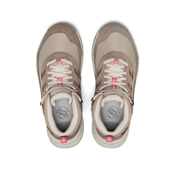 Women's Hightrail Waterproof Hiking Boot  |  Brindle/Pink Lemonade