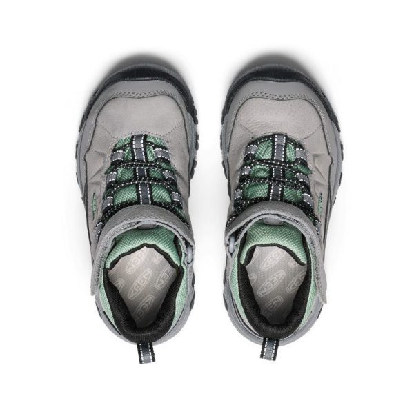 Little Kids' Targhee IV Waterproof Hiking Boot | Alloy/Granite Green