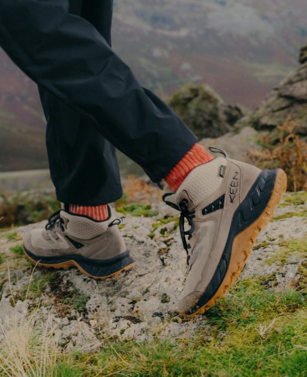 Men's Hightrail Waterproof Hiking Boot | Safari/Steel Grey